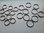 50mm Welded Metal O Ring Buckles x 10 for Webbing
