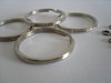 25mm Round Split Rings For Key Rings Bags Purses x 100