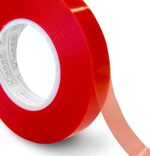FACTORY SECONDS 50 Metre Transparent Double Sided Polyester Tape 3mm