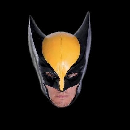 Mascherina ufficiale del lattice del Wolverine