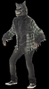 Werewolf costume with mask with Moving mouth