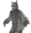Vollmond Werwolf-Kostüm mit Maske Moving Mund