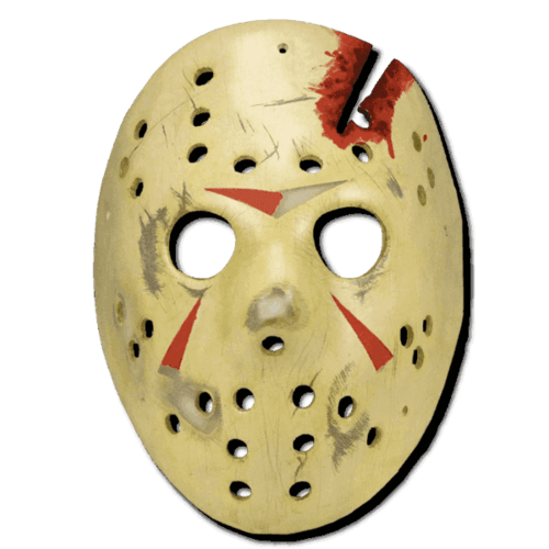 Jason Voorhees hockey movie mask replica FRIDAY THE 13TH  4
