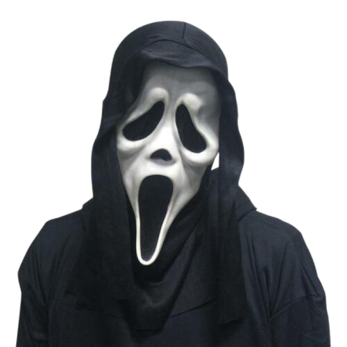 OFFICIAL SCREAM Scary movie mask Ghostface latex horror