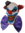 Chompo Big bow the clown mask Scary insane Horror clown