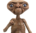 E.T. The Extra Terrestrial movie Head Knocker figure E.T