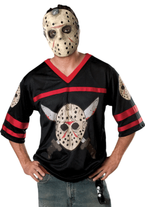 Jason Voorhees shirt with hockey mask - Large