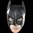 Batman maschera in lattice di età 3/4 Maschera