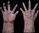 Monster / Zombie hands gloves - flesh