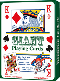 Huge A4 Sized Playing Cards - Gadget