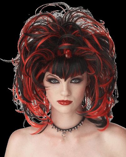 Gothic parrucca - vampiro stile della signora