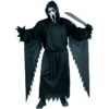Scary movie Scream robe costume with Ghost face mask - OFFICIAL