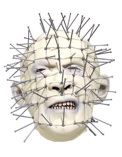 Pinhead Hellraiser latex horror movie mask - Cenobite