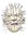 Pinhead Hellraiser latex horror movie mask - Cenobite