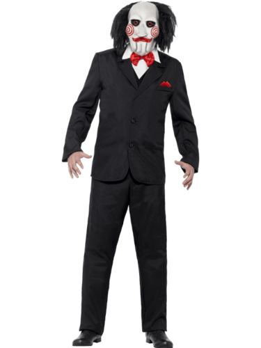 SAW - Billy puppet costume and latex movie mask