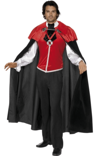 Count Vladimir Gothic Manor Vampire Costume - Halloween