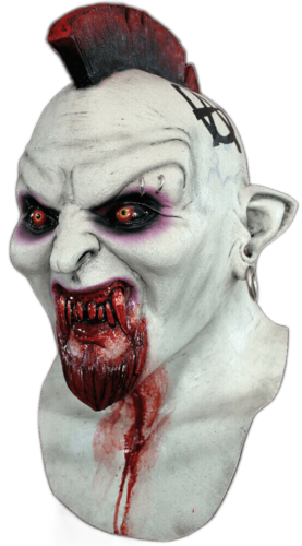 Anarchy punk vampire - Full head collectors horror mask - vampire