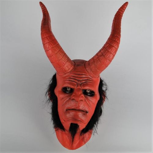 Hellboy látex de Halloween máscara del horror