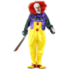 IT the Creepy clown movie costume with mask - PENNYWISE