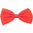 Bow cravate rouge - Bowtie