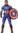 Captain America 1/4 scala figura Capitan America