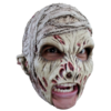 Deluxe voll über den Kopf Kinnriemen Gummimaske - mummy maske