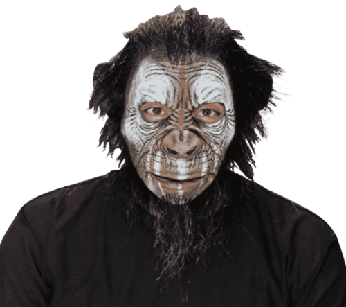 Monkey masque Blake réaliste - bouche Moving
