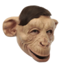 Brown chimp - Ape face monkey mask - Chimpanzee mask