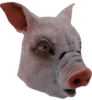 Latex masque d'animaux masque de porc