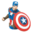 Marvel banco vengadores busto - Capitán América