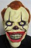 Pennywise the It clown style movie budget mask - FREE GLOVES!
