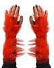 Orangutan hairy ape gorilla monkey chimp hands gloves