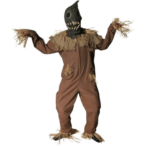 Sack monster Halloween Horror mask with costume
