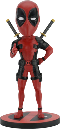 Deadpool head knocker figure 7" - 20cm