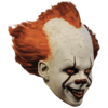 Pennywise mask deluxe IT clown latex movie mask - TRICK OR TREAT