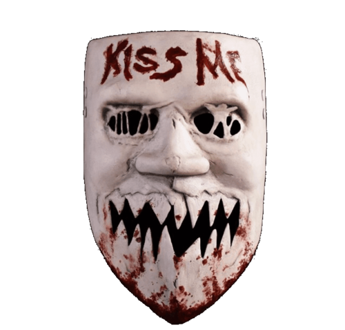 THE PURGE Election year KISS ME horror movie mask - TOTS
