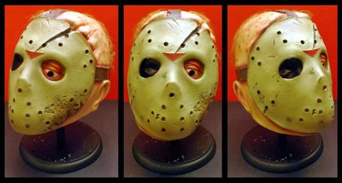 Jason Voorhees latex full head horror mask - Halloween