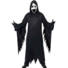 Scream style costume and Smiley Ghost face style mask - SCREAM