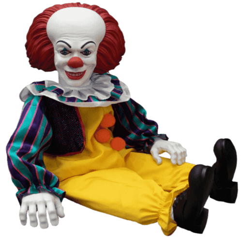 IT 1990 Pennywise il pagliaccio rotopeluche 45 cm Pennywise