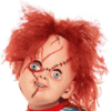 La semilla de Chucky del horror de la máscara de chucky