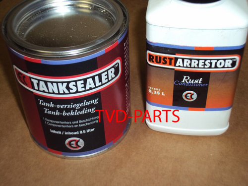 Tank sealer 500 ml and anti rust 250ml