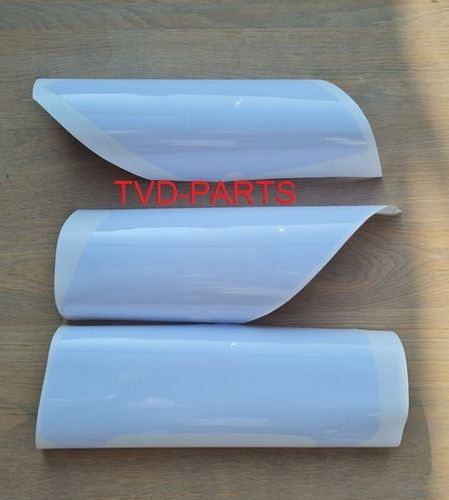 Plastic cover decal set Honda MT white