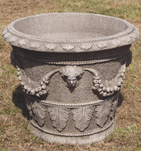 Large Victorian Face Urn