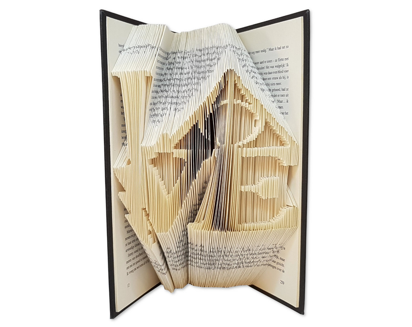 Folded Book Patterns Cut Fold Diy