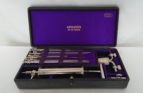 Medical instrument in case, 19th century