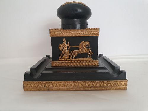 Empire inkwell, first quarter 19th century