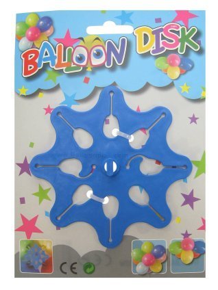 Ballon disk voor 10 ballonnen in tros