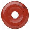 Rode jaspis, donut, 40mm