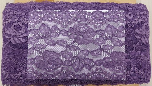 Knitted lace 146 Purple