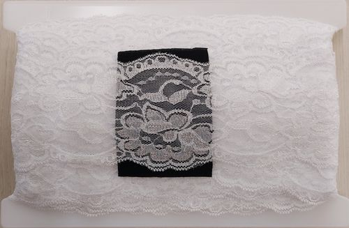 Elastic lace Small199 White